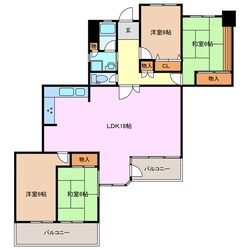 ロイヤル東海川原町の物件間取画像